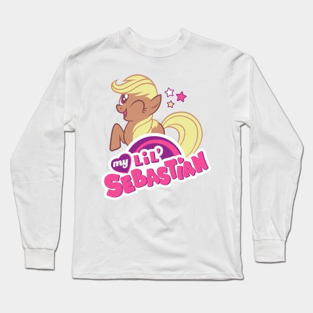 My Lil' Sebastian Long Sleeve T-Shirt by Curator's Picks